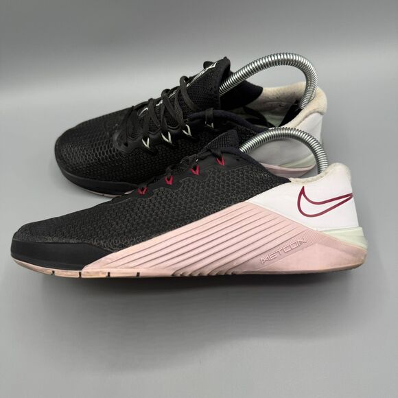 Nike Metcon 5 Womens Black Athletic Running CrossFit Shoes Sneakers Size 8 - Picture 5 of 14